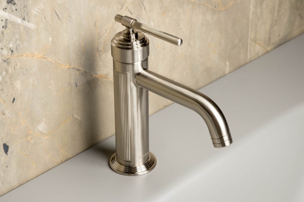 Встраиваемый смеситель для раковины Boheme Eterna 175-NB никель