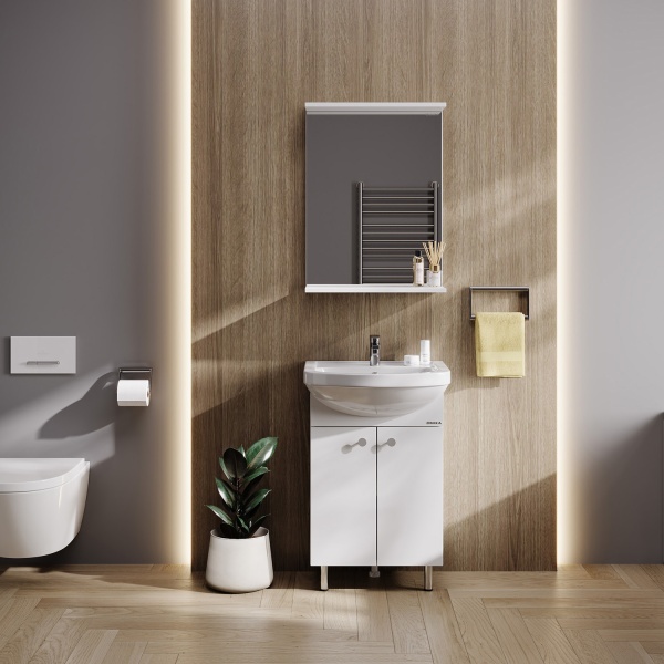 Зеркало Onika Крит 50x70 205211 белое