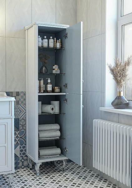 Пенал Caprigo Borgo 33450R-021.000.00.05 40 см R белый