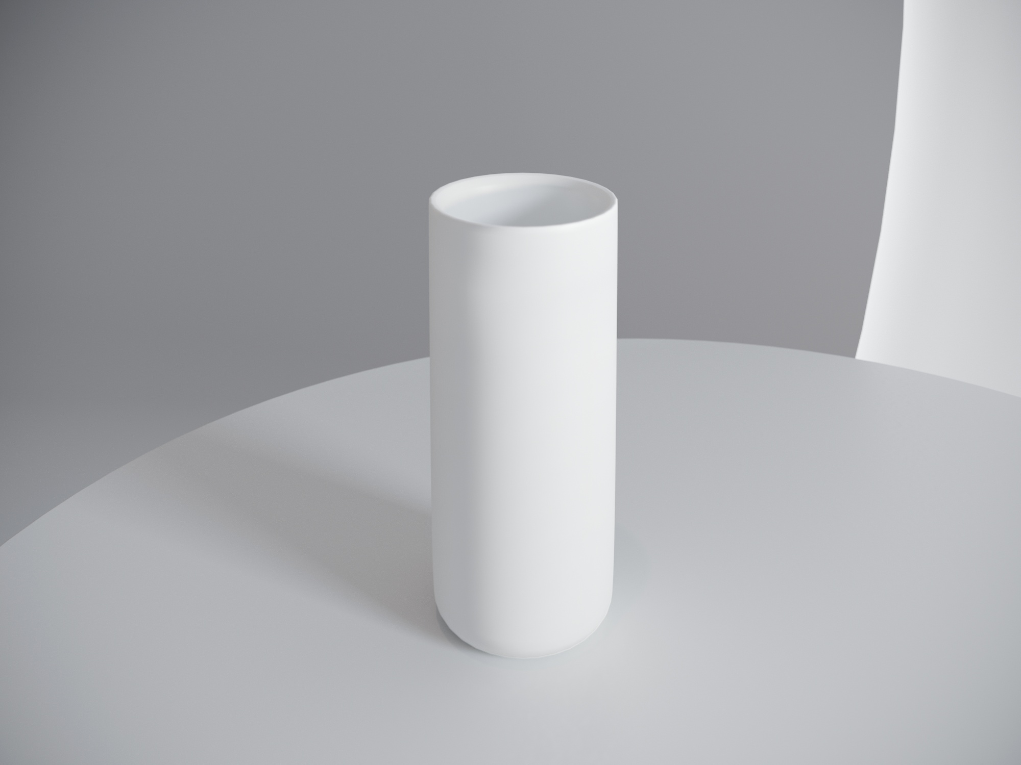 Стакан для зубных щеток Salini Gocce 1901201 белый матовый