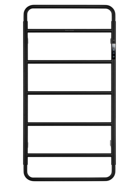 Полотенцесушитель электрический Wonzon & Woghand Wismar WW-AL202-MB черный матовый