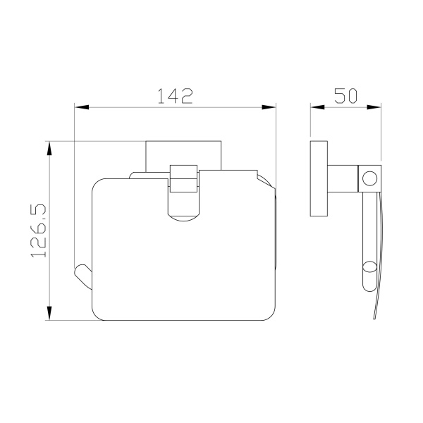 Держатель для туалетной бумаги Wonzon & Woghand Polo WW-8926-DG золото глянцевый