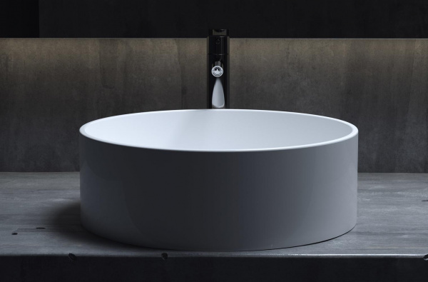 Накладная раковина Salini Armonia 02 130112G 45 см белая глянцевая