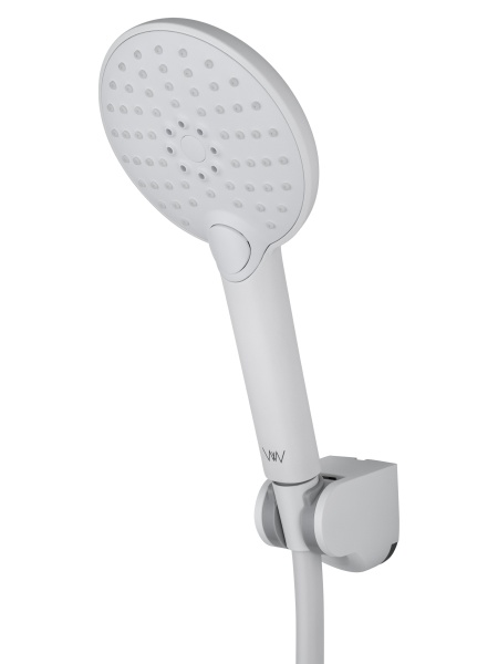Смеситель для душа Wonzon & Woghand WW-4540-MW белый матовый с гарнитуром