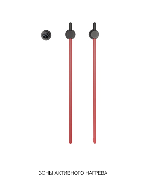 Полотенцесушитель электрический Wonzon & Woghand Leipzig WW-AL3621-BN никель брашированный встраиваемый