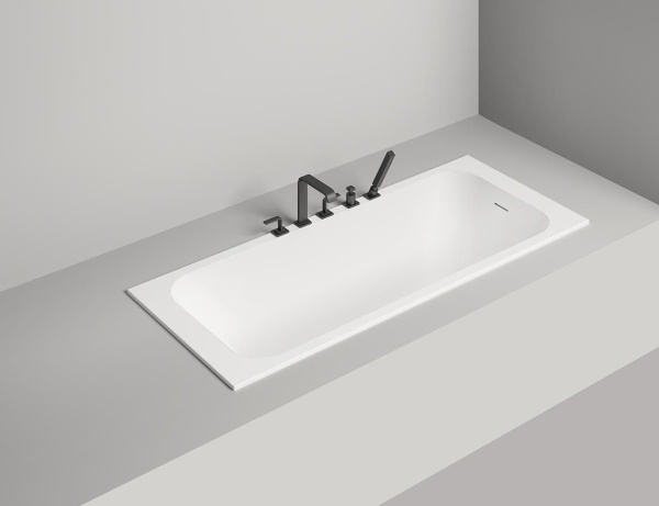 Ванна из литьевого камня Salini Orlanda Kit 170x80 102116G белая глянцевая встраиваемая