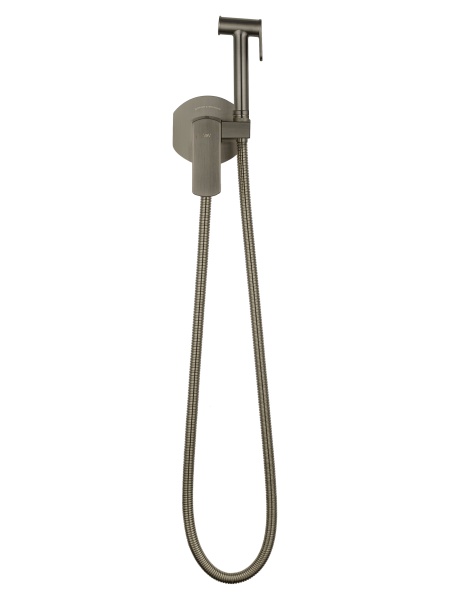 Смеситель гигиенический Wonzon & Woghand Forza WW-88829031-BGM темный графит брашированный