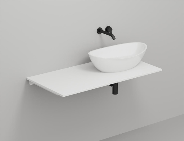 Столешница Salini Costa 50 см 200122MF белый RAL матовая