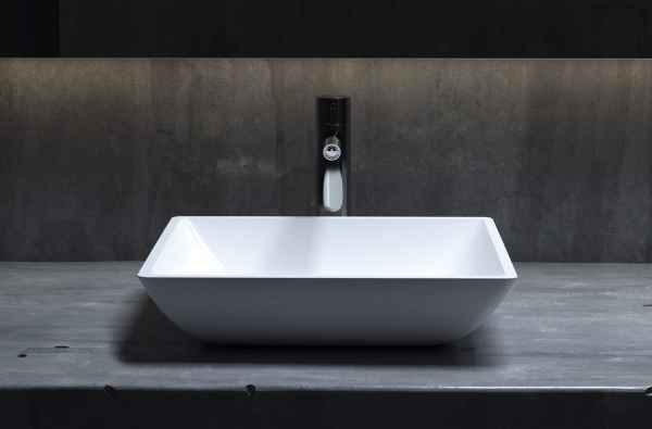 Накладная раковина Salini Callista 04 1101208SM 40 см белая матовая