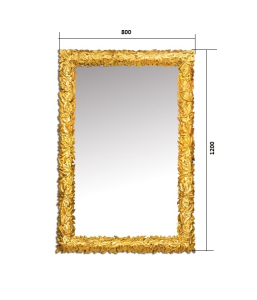 Зеркало Armadi Art Natura 80x80 524 золото