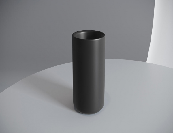 Стакан для зубных щеток Salini Gocce 1901201F белый матовый