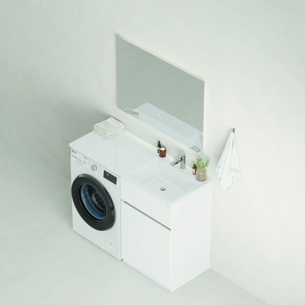 Зеркало Onika Люма 90x70 209032 белое с подсветкой и сенсором