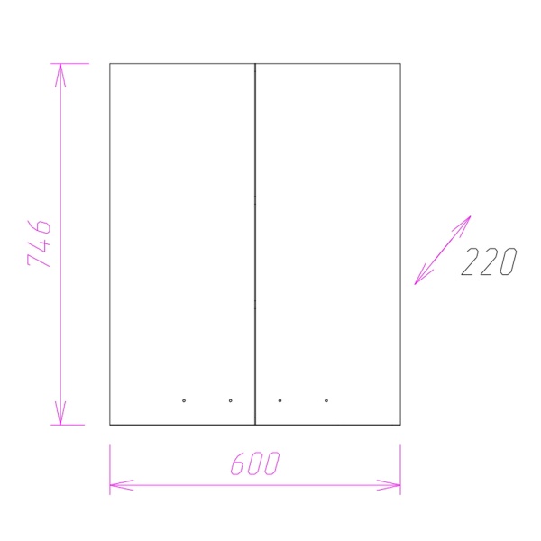 Шкаф Onika Кредо 306003 60 см белый