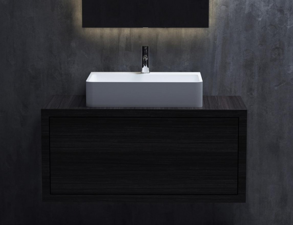 Накладная раковина Salini Ottavia 1103201M 45 см белая матовая