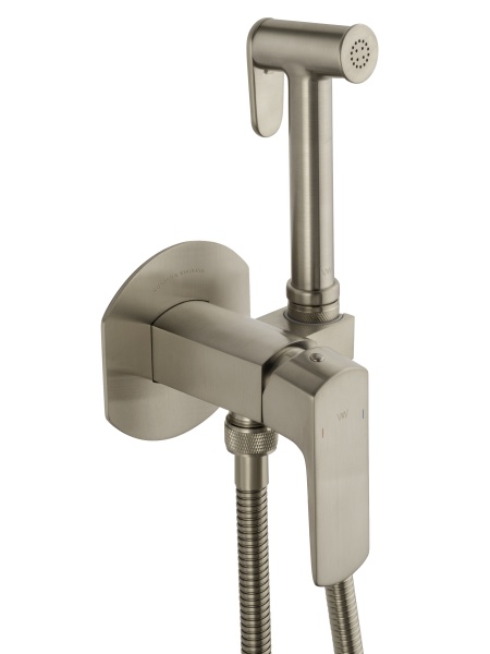 Смеситель гигиенический Wonzon & Woghand Forza WW-88829031-BN никель брашированный