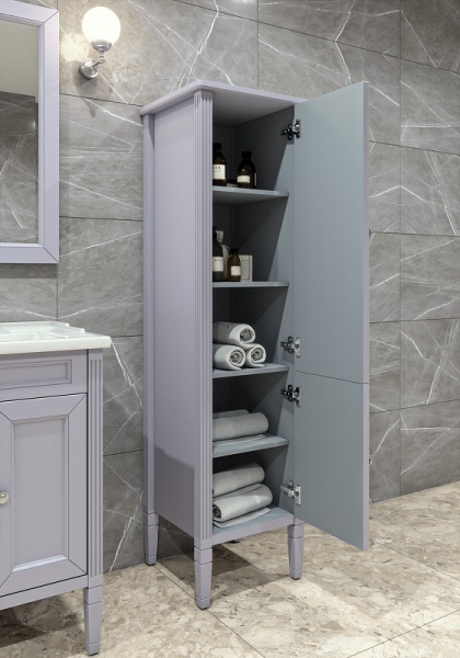 Пенал Caprigo Albion Concept 34050R-SF028 45 см R стилл