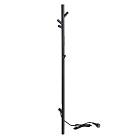 Полотенцесушитель электрический Bemeta 704151010 черный матовый 30W