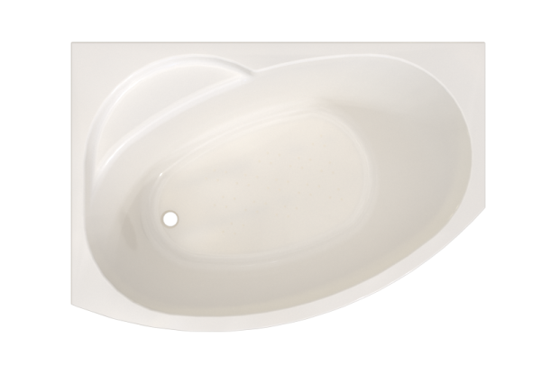 Ванна акриловая Radomir Монти 150x105 L 2-01-0-1-1-213 угловая c каркасом