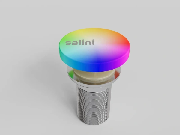 Донный клапан для раковины Salini 162301M окрашивание по RAL Classic матовый