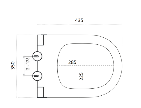 Крышка-сиденье Boheme Avva 976-W белое глянцевое с микролифтом