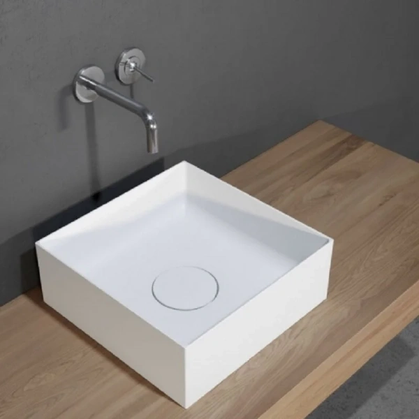 Накладная раковина Riho Square 40 см W023001105 белая