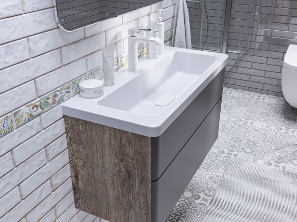 Мебельная раковина Madera Modul 4627173210928 80 см белая глянцевая