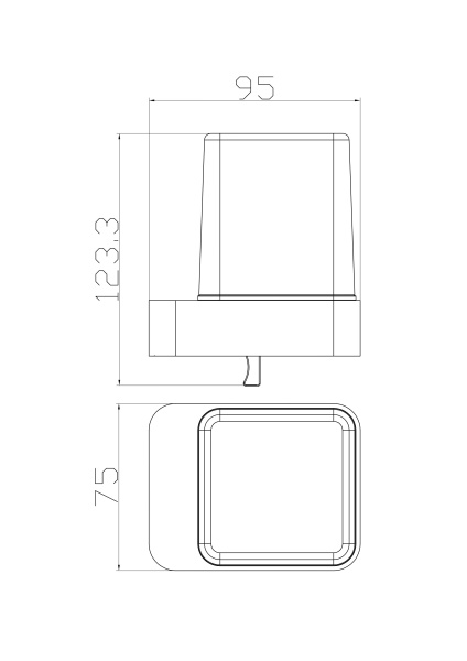 Дозатор для мыла Wonzon & Woghand WW-5252-GM темный графит брашированный
