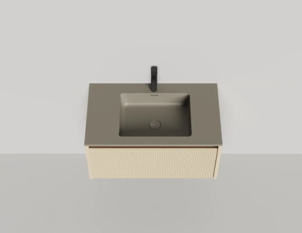 Тумба под раковину Salini Domino 80 см 27D108F окрашивание по RAL эмаль