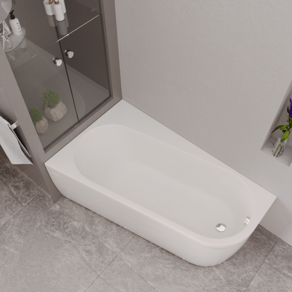 Ванна акриловая Radomir Вальс Прима 160x95 R 1-01-0-2-1-352 c каркасом