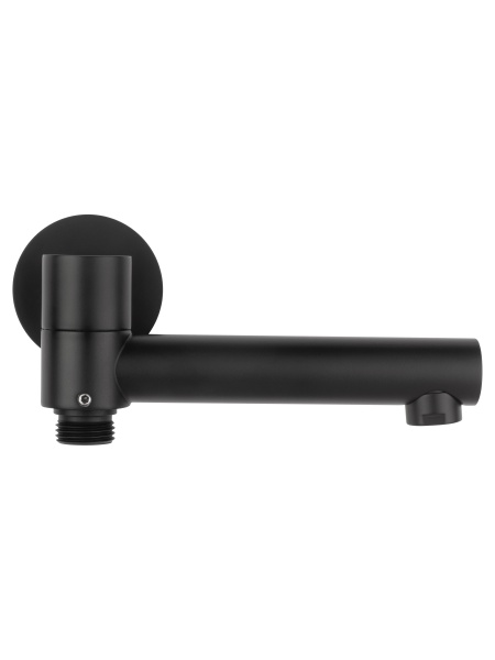 Излив для ванны Wonzon & Woghand WW-88SZ10-MB черный матовый с дивертором