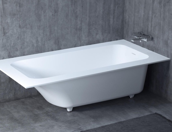 Ванна из литьевого камня Salini Orlanda Kit Plus 190x100 102114G белая глянцевая встраиваемая