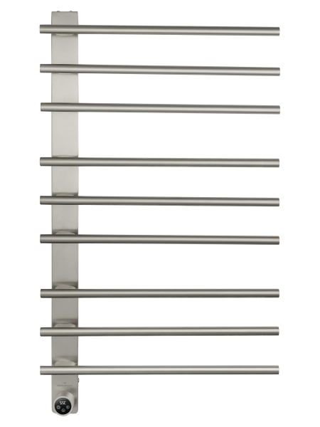 Полотенцесушитель электрический Wonzon & Woghand Nürnberg WW-AL349-BN никель брашированный