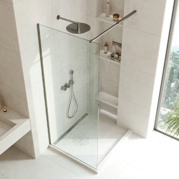 Душевая перегородка Vagnerplast Элиро 80x195 VPSS80195EL1CH профиль хром