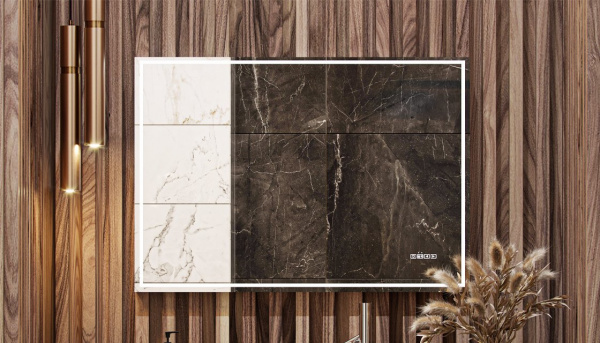 Зеркало Velvex Klaufs 100x75 zkKLA.me.100.al с подсветкой, сенсором, USB и Bluetooth