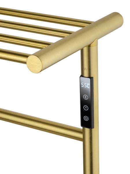 Полотенцесушитель электрический Wonzon & Woghand Bonn WW-AL402-BG золото брашированный