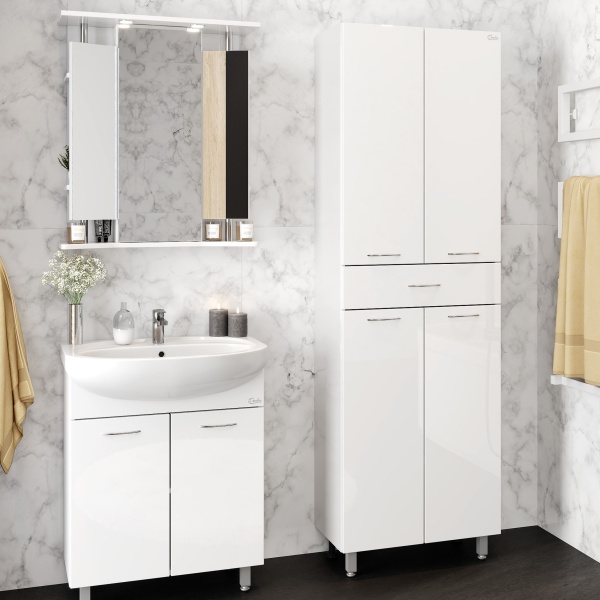 Пенал Onika Модерн 406002 60 см белый