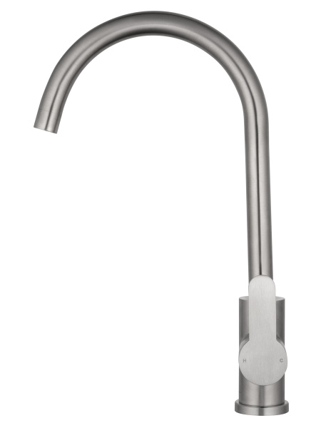 Смеситель для кухонной мойки Wonzon & Woghand WW-AE4554-BS никель брашированный