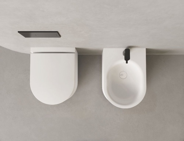 Унитаз подвесной Salini Gemelli 240121KM только светлые оттенки RAL Classic матовый с крышкой