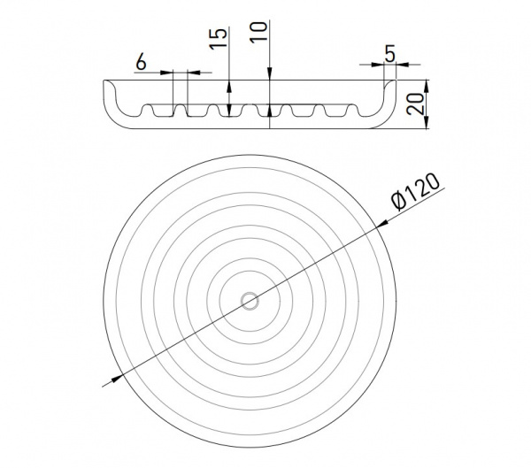 Мыльница Salini Gocce 1902201F белая матовая