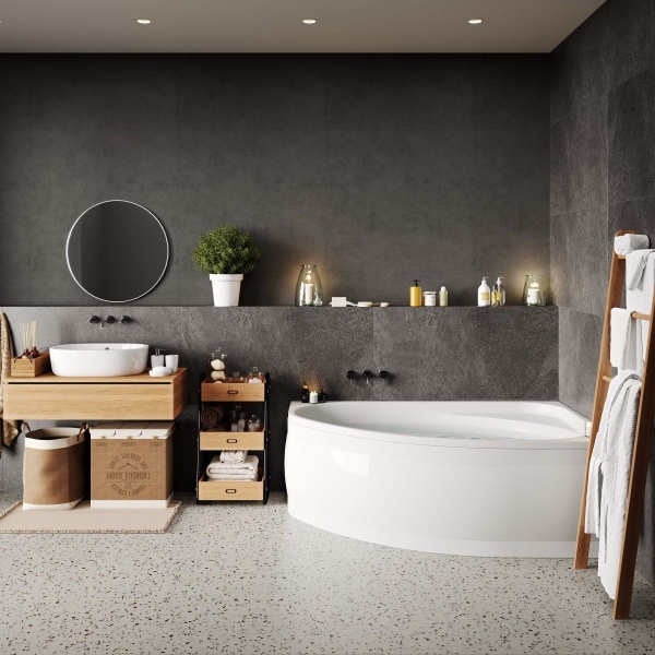 Ванна акриловая Vagnerplast Hapi 170x110 R VPBA170HAP3PX-04