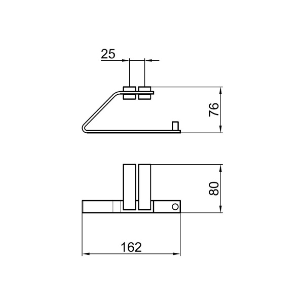Держатель для туалетной бумаги Webert Wolo WO500801015 хром глянцевый