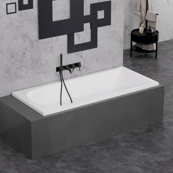 Ванна акриловая Alba Spa Impero 170x75 ВПР0200200100 пристенная