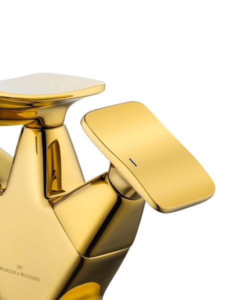 Смеситель для биде Wonzon & Woghand Shakespeare WW-655001-DG золото глянцевый