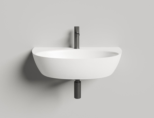 Накладная раковина Salini Alda Wall 03 140323M 45 см белая матовая