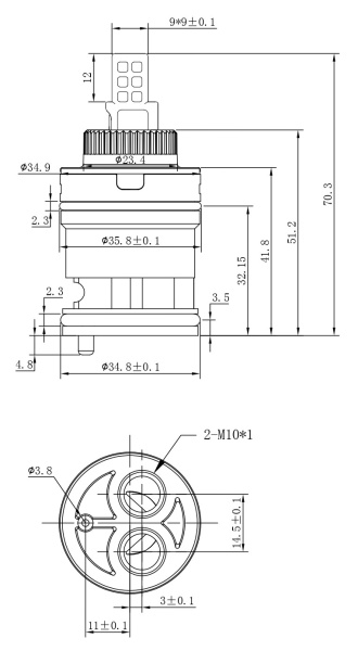 Картридж прямого подключения Esko CRT 35 FF черный