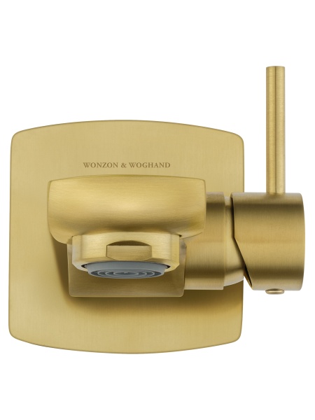 Встраиваемый смеситель Wonzon & Woghand WW-88869031-1-BG золото брашированный