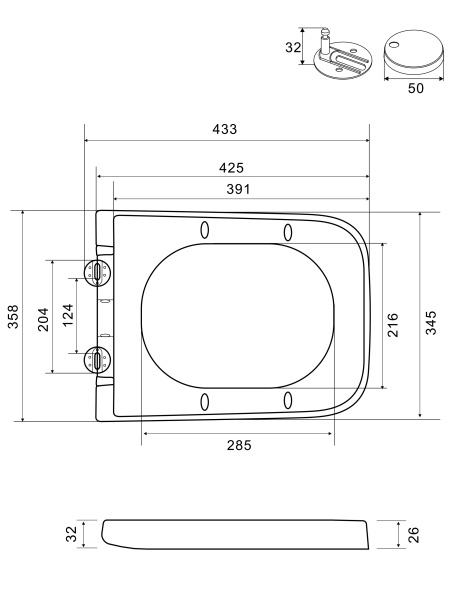 Унитаз подвесной Wonzon & Woghand Rona WW-UP2216-MW белый матовый безободковый