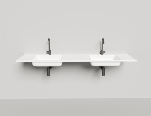 Подвесная раковина Salini Onda 1402202MF 50 см белая матовая