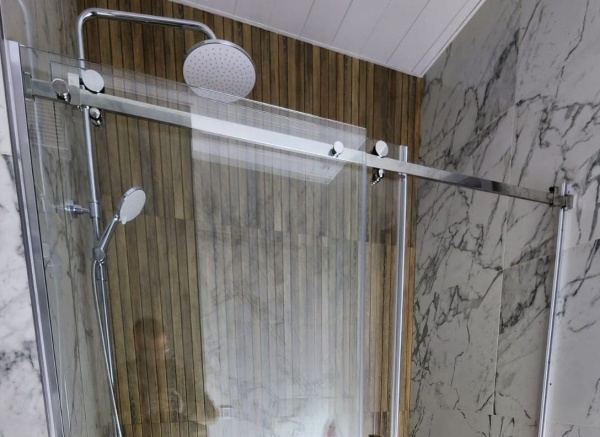 Душевая дверь ADS Sancors WTW 110x195 501WTW.110C.195CH.08 профиль хром