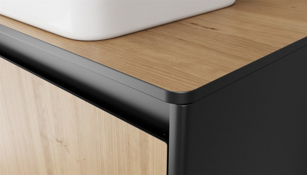 Столешница Velvex Klaufs StKLA.70.MH-217.617 черная влагостойкая